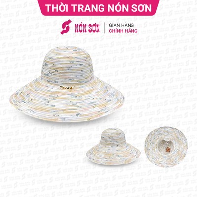Mũ vành thời trang NÓN SƠN-XH001-3D-XM1HV