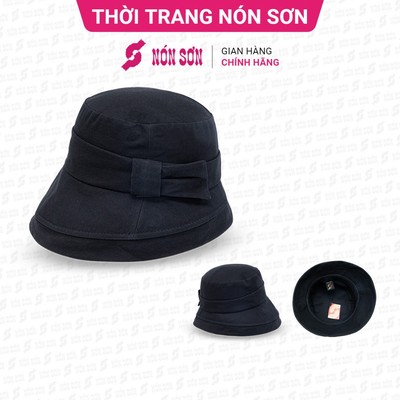 Mũ vành thời trang NÓN SƠN MH034-ĐN1