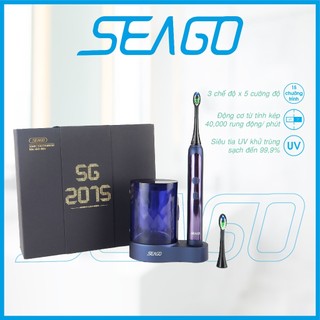 Bàn chải điện cao cấp khử trùng tia UV Seago SG-2015
