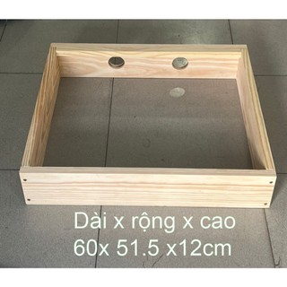 Khung gỗ biến bếp âm nội địa Nhật thành bếp nổi (size 60cm)