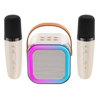 LOA KARAOKE MINI BLUETOOTH ( 1 loa xách tay mini + 2 mic )