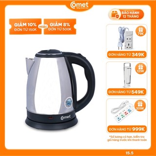 Bình đun siêu tốc Comet CM8215 1.5L