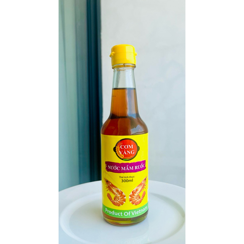 2 chai nước mắm ruốc Cơm Vàng