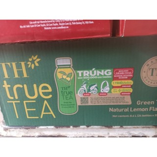 Thùng 24 chai trà ô long tự nhiên TH True Tea 350ml
