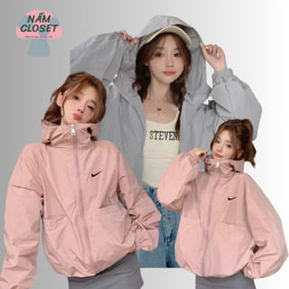 Áo khoác dù NIKE 2 lớp unisex cao cấp unisex form vừa nữ thoáng mát dày dặn chuẩn form hàn quốc chính hãng NAKA64