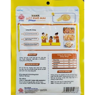 OTTOGI [gói 100] BỘT PHÔ MAI LẮC [VN] Cheese Powder