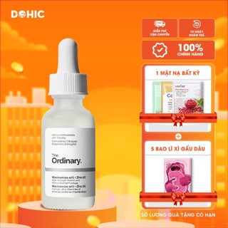 Serum The Ordinary Niacinamide 10% + Zinc 1% 30ml Làm Sáng Da Thu Nhỏ Lỗ Chân Lông 30ml