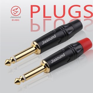 Jack 6.5mm chính hãng jiasound chất lượng cao - jack 6 ly mono - stereo