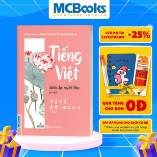 [LIFEMALL9915 - 12% đơn 99K] Sách - Tiếng Việt Dành Cho Người Hàn Trình Độ Sơ Cấp
