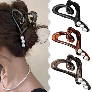 Kẹp tóc càng cua Tim cỡ Lớn Hàn Quốc