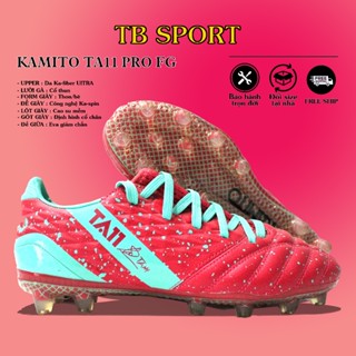 Giày bóng đá Kamito Ta11 pro ag,bám sân, da tổng hợp độ bền cao, thiết kế tinh xảo, giày đá banh sân tự nhiên ,  đa dạng