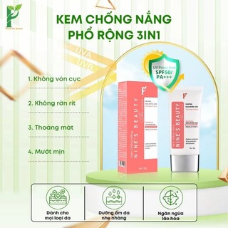 Kem chống nắng nines beauty