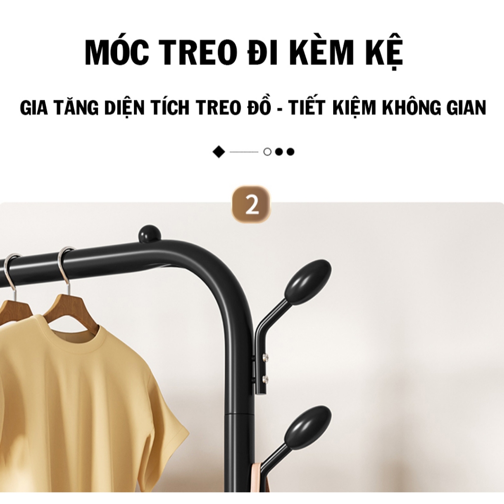 Giá treo quần áo Cao cấp thép cac bon. (KCU01) | BigBuy360 - bigbuy360.vn