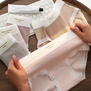 Quần lót nữ cotton họa tiết dễ thương co dãn 4 chiều lưng vừa đáy kháng khuẩn Sam Sam hàng loại 1