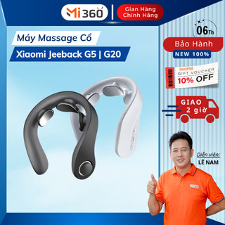 Máy Massage Cổ Thông Minh Xiaomi Jeeback G5 | G20 ✅ 4 Chế Độ 8 Cường Độ Massage ✅ Hàng Chính Hãng