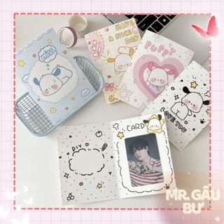 Set 10 Tấm Bìa/Thiệp Gập Dùng Gói Hàng, Đựng Card Hàn Xẻng (ko kèm túi opp/bóng kính)