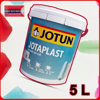 Sơn nước nội thất - Trung cấp - Jotun Jotaplast - Bề mặt mờ - 5L