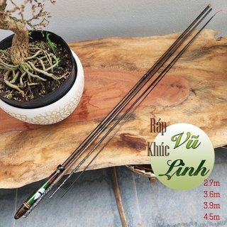 Cần câu đơn ráp khúc vũ linh độ cứng 2,5h cd75