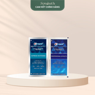 Miếng dán trắng răng Crest 3D Whitestrips