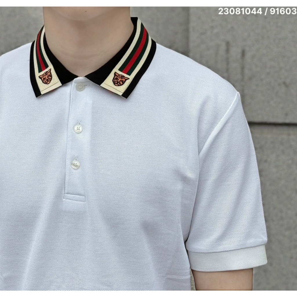 🔥Hot🔥Áo polo GC thêu cổ thiết kế hot trend Nam nữ New 2024