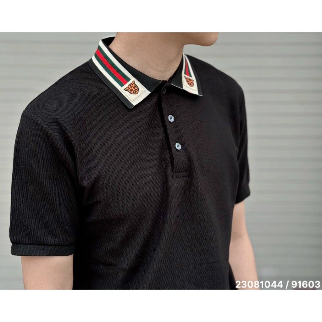 🔥Hot🔥Áo polo GC thêu cổ thiết kế hot trend Nam nữ New 2024