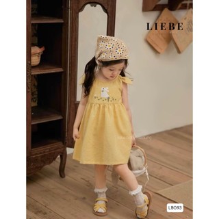 Váy Liebe Thỏ Caro Vàng