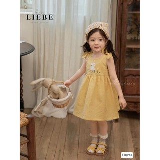 Váy Liebe Thỏ Caro Vàng