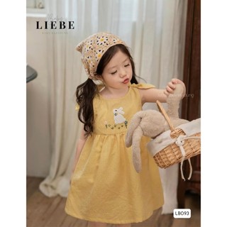 Váy Liebe Thỏ Caro Vàng