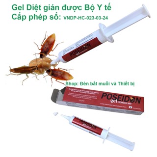 Thuốc diệt gián Poseidon - Bả diệt gián - Gel diệt gián Hàn Quốc chính hãng