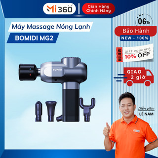 Súng massage cầm tay bomidi mg2 - new 2024 - hàng chính hãng - bảo hành 06 tháng