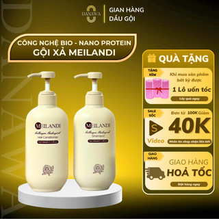 Dầu gội xả Meilandi VISI phục hồi tóc cho da dầu ứng dụng thành công công nghệ Bio - Nano Protein