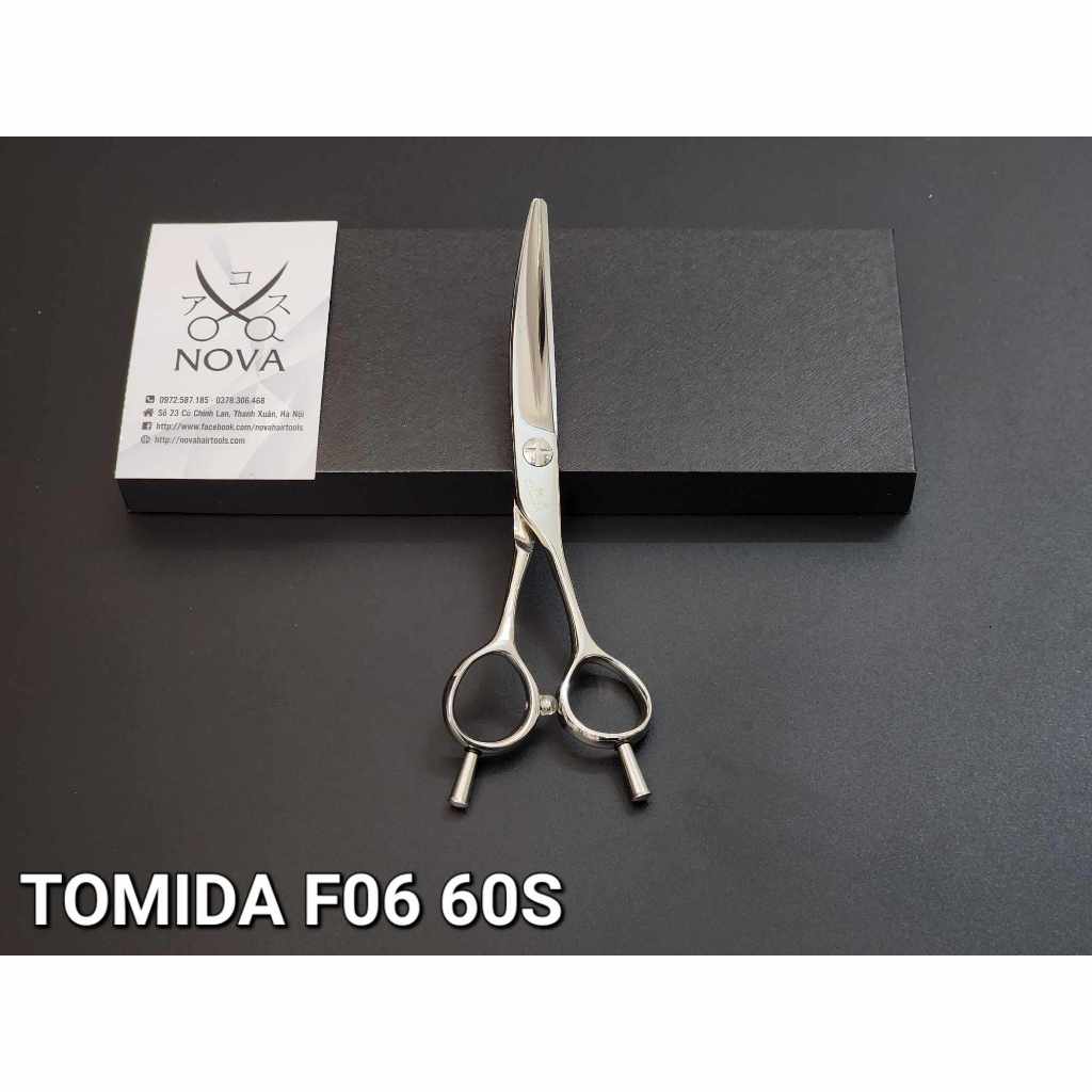 TOMIDA - Kéo cắt mũi cong F06