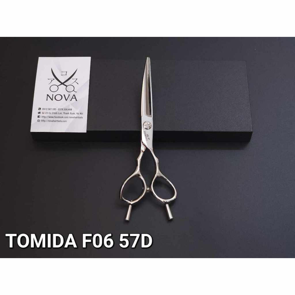 TOMIDA - Kéo chuốt mũi cong F06