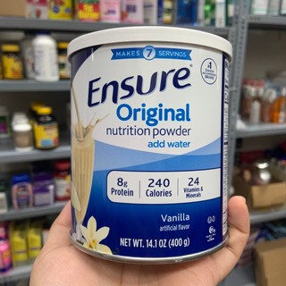 Sữa bột ensure mỹ date 2026 original nutrition powder 400g - eds hàng mỹ