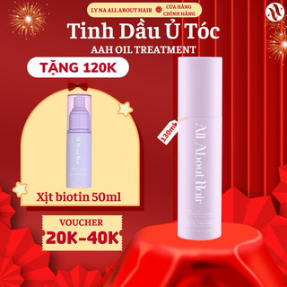 [Tặng Xịt Biotin 50ml] DẦU Ủ OIL TREATMENT Kích Mọc Tóc Nhanh Dài Giảm Rụng - All About Hair