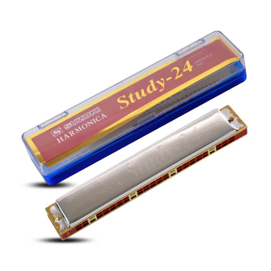 Kèn Harmonica tremolo Suzuki Study-24 Hamonica suzuki