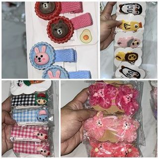 Kẹp mái/ cột tóc dễ thương cho bé gái hàng tặng không bán