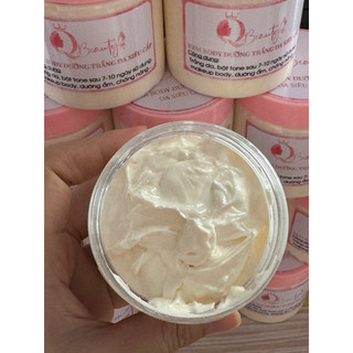 Kem Body Dưỡng Trắng Da Siêu Cấp (chất kem mềm, thấm nhanh)