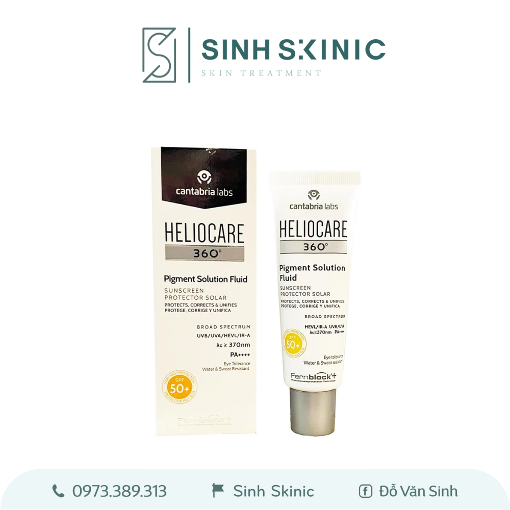 Kem Chống Nắng Heliocare 360º Pigment Solution Fluid SPF50.