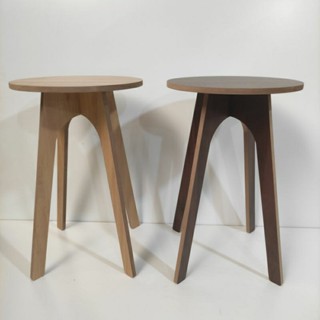 Bàn gỗ lắp ghép dáng cao, bàn trà, bàn làm việc , bàn trang trí dễ tháo lắp, chắc chắn ( mặt Tròn cao 60cm )