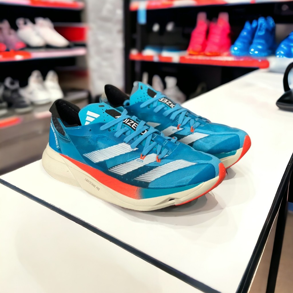 Giày Chạy Bộ Adidas Adizero Adios Pro 3 Xanh Nhạt Chính Hãng Xuất Dư