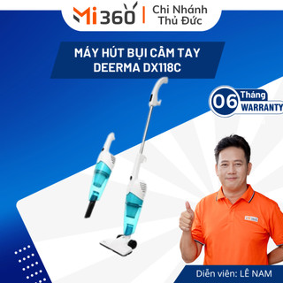 Máy Hút Bụi Cầm Tay Deerma DX118C Chính Hãng - Bảo Hành 6 Tháng
