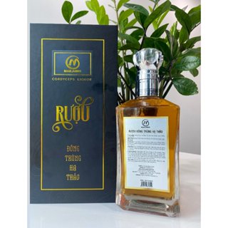 ( Quà Tặng Sang Trọng) Rượu Đông trùng hạ thảo - Kết hợp Táo Đỏ Hàn Quốc  500ml VIP Mailands