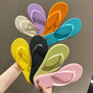Dép tông nữ, dép xỏ ngón nữ đi biển nhiều màu sắc đơn giản