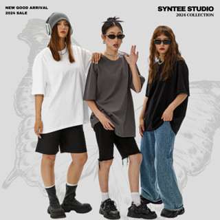 Áo Phông Trơn SYNTEE, Cotton 100%, 250Gsm, Form Rộng