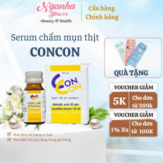 Kem chấm mụn thịt ,mụn cơm, mụn cóc ConCon Thái Lan 15ML - KHÔNG THÂM SẸO MANG LẠI TỰ TIN CHO BẠN