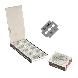 Hộp 100 Dao lam, lưỡi lam cạo gót chân, cạo râu Suberly.