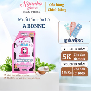 Muối Tắm Tẩy Tế Bào Chết Sữa Bò A Bonne Spa Milk Salt Trắng Da 350g