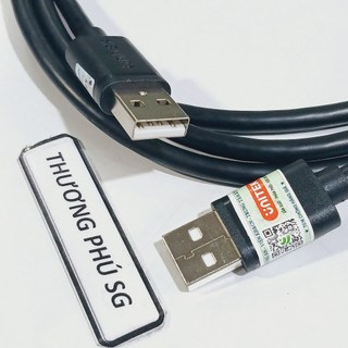 Cáp USB Link 2.0 - Cáp 2 đầu USB 2.0 dài 1.5M / Hiệu Unitek chính hãng