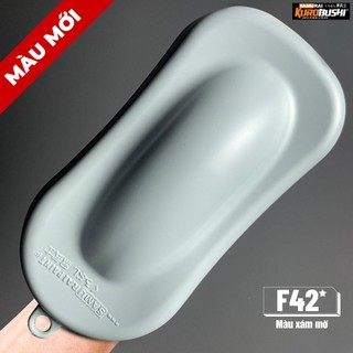 Sơn Samurai Màu xám mờ F42 sơn xe máy, ô tô tại nhà